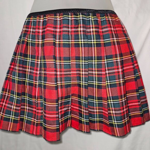 Sexy NWT PVC Mini Skirt MEDIUM Goth Punk Rock - Picture 12 of 15